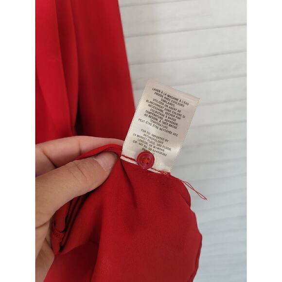 MAEVE DE STIJL BLOUSE IN RED, SZ 14 - Picture 6 of 12